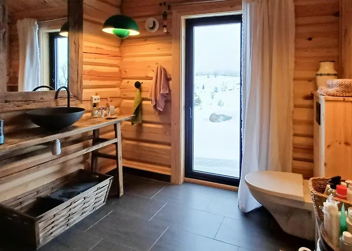 بيت للعطل With Panoramic Views At Syndin Plateau Ryfoss