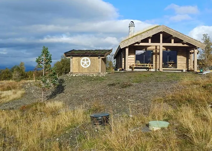 With Panoramic Views At Syndin Plateau بيت للعطل Ryfoss